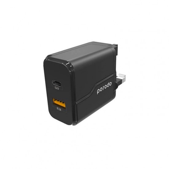 Porodo Pd & Qc Wall Charger 18w