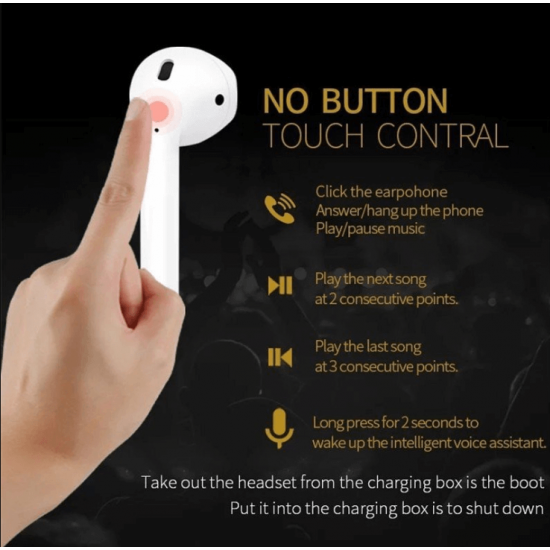 i11-TWS Bluetooth Airpods With Touch Sensor